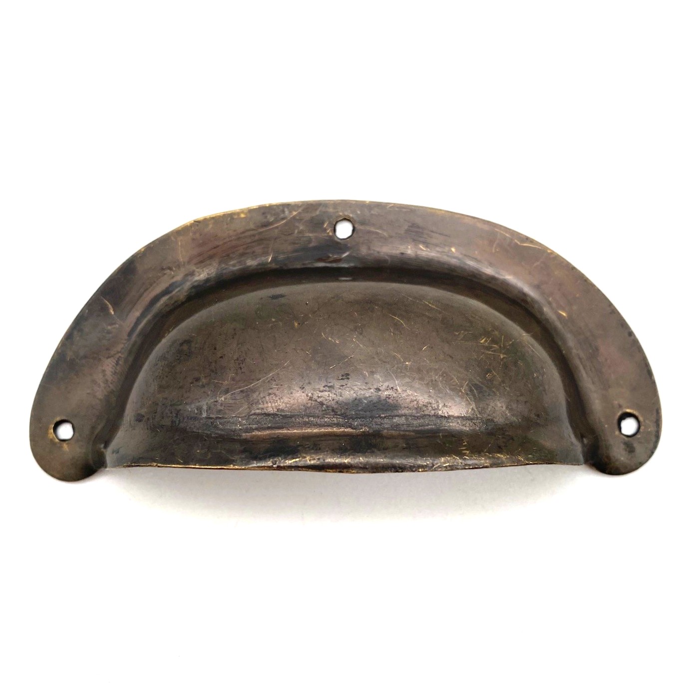 Komgreep Messing Antiek Groot 95mm