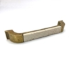 Ladegreep Antiek Brons met porseleinen ivoorkleurige inleg 148mm
