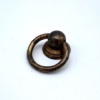 Ringgreep Messing antiek klein 23mm