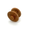 Houten Meubelknop Mahonie rond met stift 45mm 1