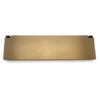 Brievenbusklep Aluminium brons 260x73mm