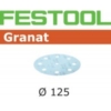 Festool schuurschijf Granat D125 P80 (50 stuks)