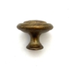 Knop Brons Antiek rond 30mm 1
