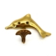 Coat hook Brass Dolphin 110x70mm