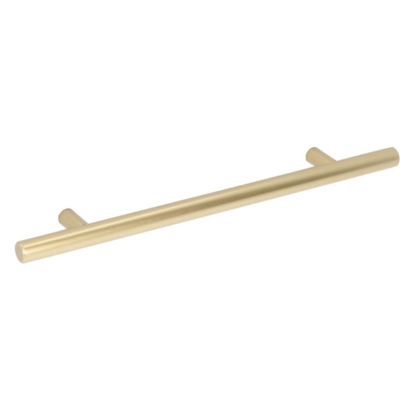 Handle Satin Gold tube straight 160mm