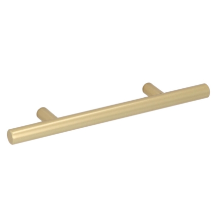 Handle Satin Gold tube straight 96mm