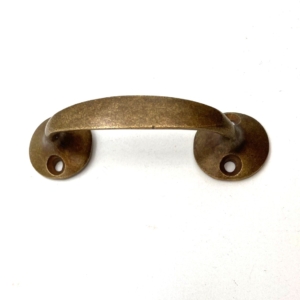 Drawer handle Solid brass antique 80mm