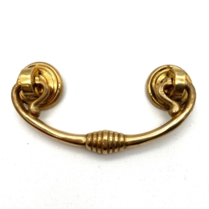 Drawer handle brass large 105mm