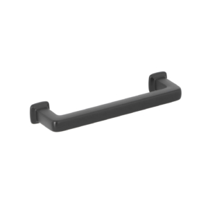Greep Zwart satijn recht 96mm (10 stuks)