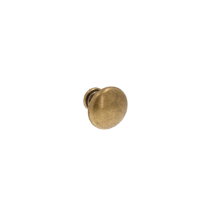 Knop Messing Antiek rond 25mm