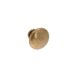 Knop Messing Antiek rond 35mm