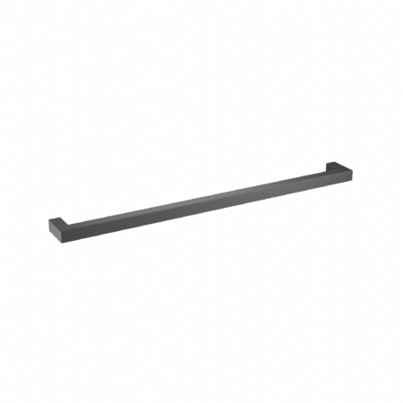 Square Furniture Handle Black Matte Stainless Steel 320mm