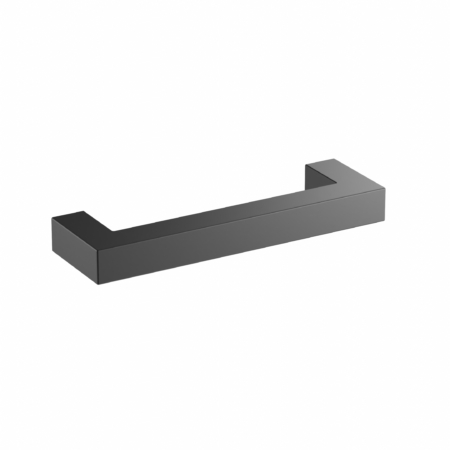 Furniture Handle Square Black Matte Stainless Steel 96mm